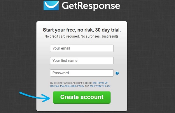 GetResponse Free Trial offer