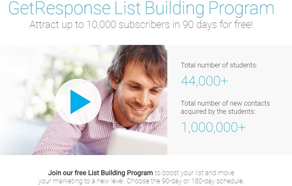 Getresponse List Building Program